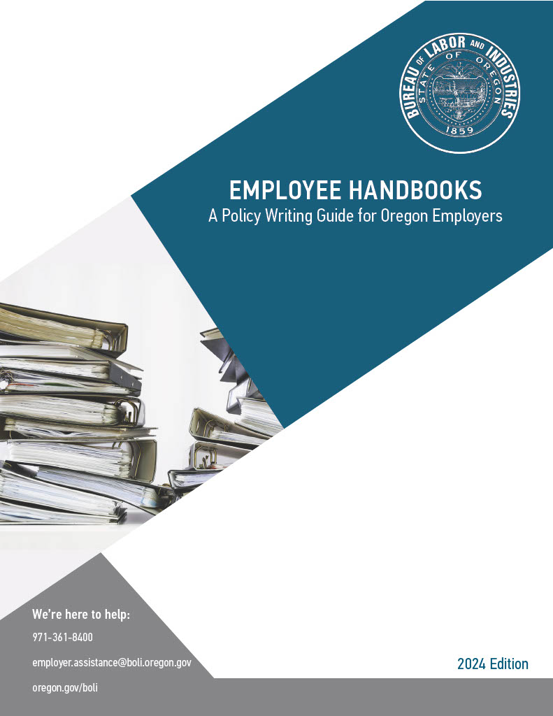 BOLI : Purchase employment law handbooks : For Employers : State of Oregon